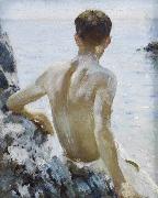 Henry Scott Tuke Beach Study china oil painting artist